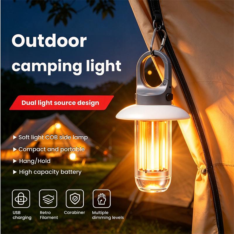 Fishing Equipment Carp - Lampe de poche LED rechargeable avec