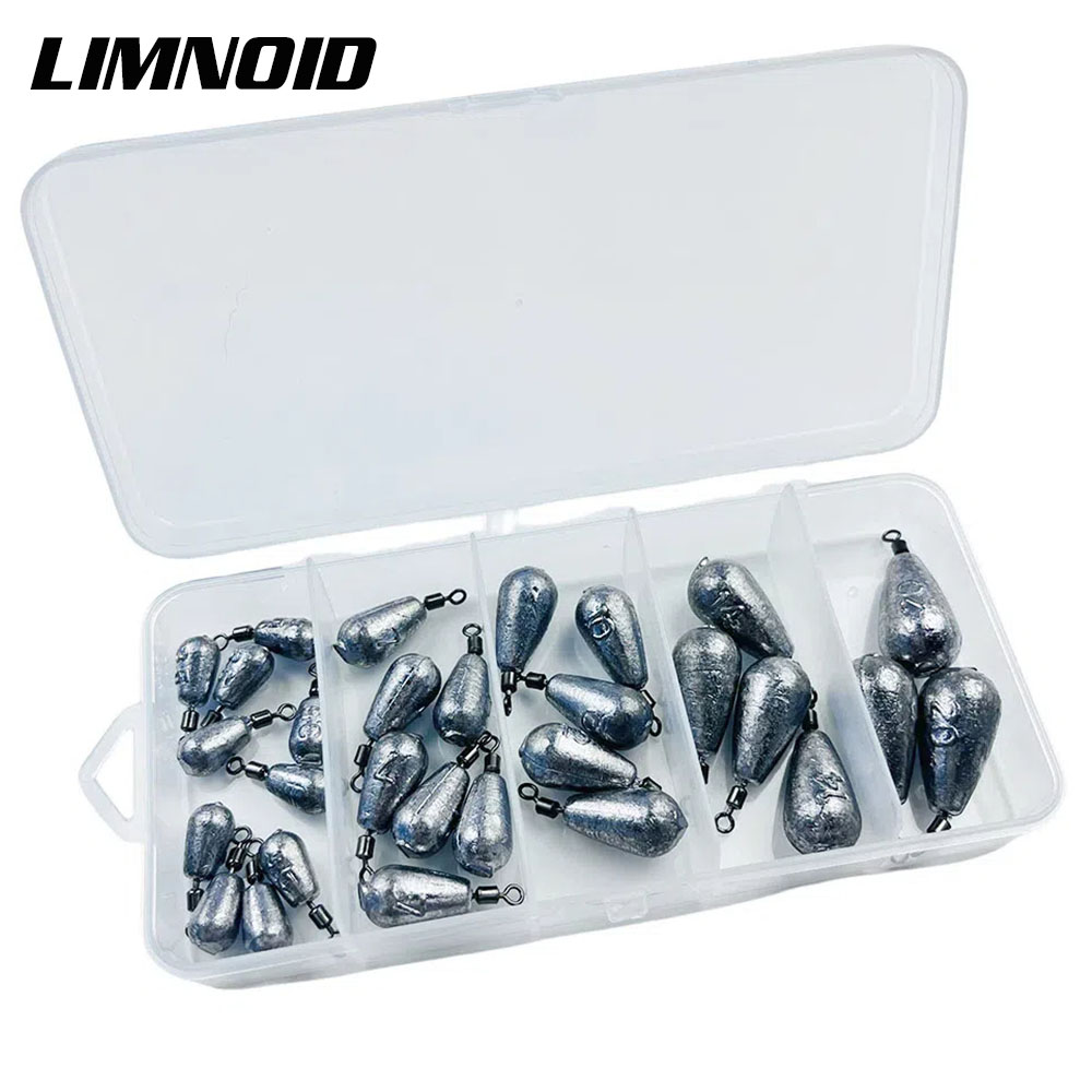 Ice Fishing Tip Up - Ensemble de plombs de pêche Limnoid
