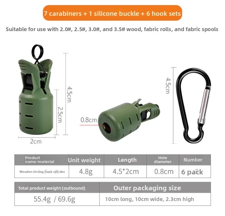 6 pièces, étuis de protection  - Fishing Equipment Carp avis et prix